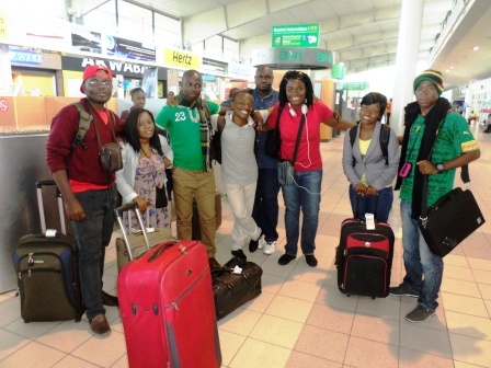 Equipe Cameroun Mondoblog 2014