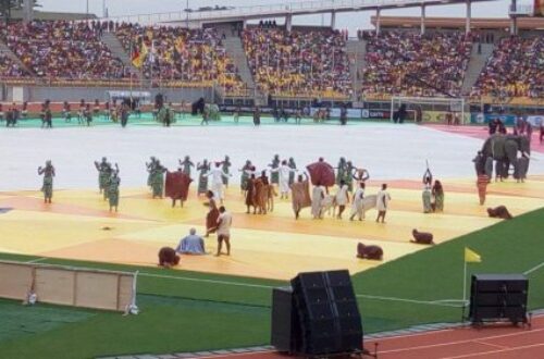 Article : Les colombes du Stade Omnisports de Yaoundé.