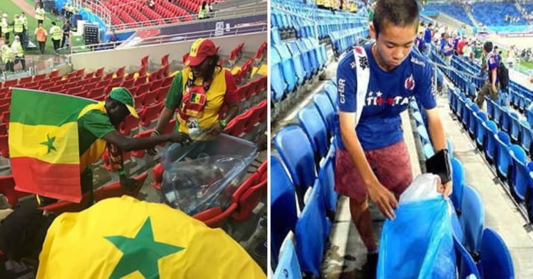 Article : S&eacute;n&eacute;gal et Japon : Le match de la propret&eacute;.